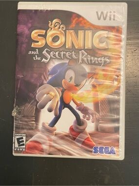 Sonic and the Secret Rings (Nintendo Wii 2007)  CIB Complete W/Manual Tested